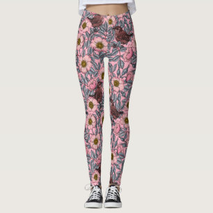 Legging Ondas nos rosas