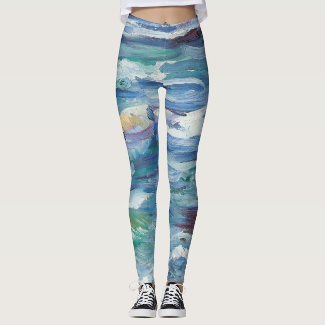 Legging Ondas pintadas (Frente)