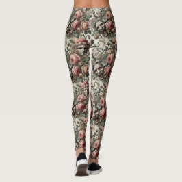 Legging Onde Presas Barrocas Encontram Casas - Vitoriano G