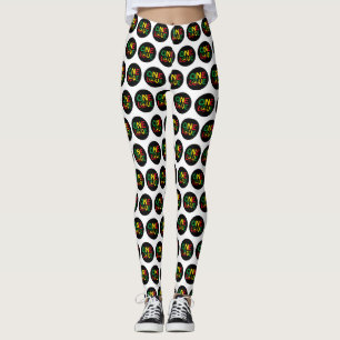Legging One Love, Reggae design