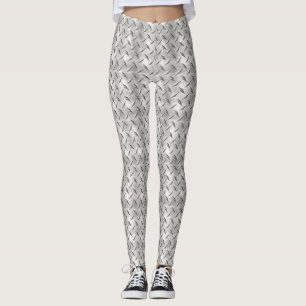 Legging Opções da imagem da placa 1-8 do diamante