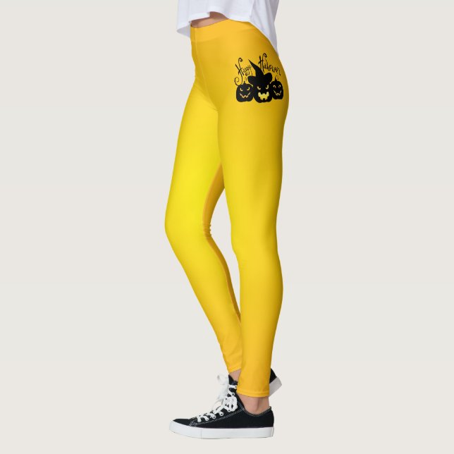 Legging Opções do Feliz Dia das Bruxas 8 (Esquerda)