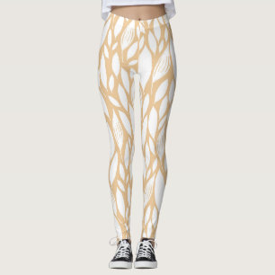 Legging Orange Floral