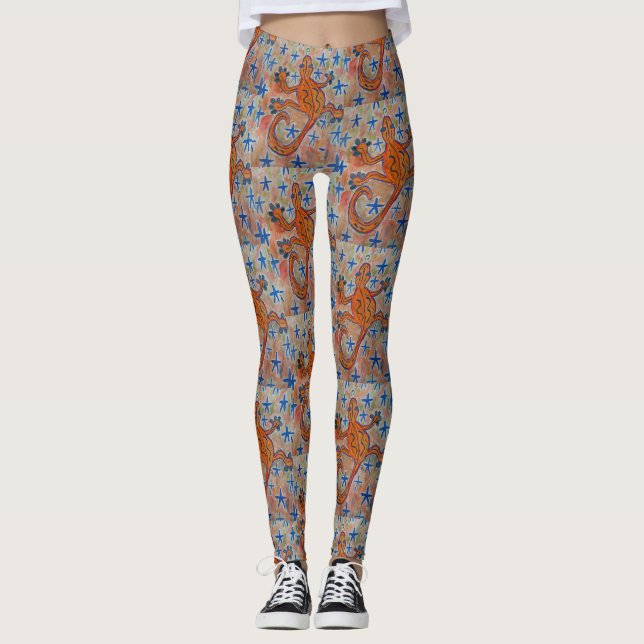 Legging Orange Gecko (Frente)