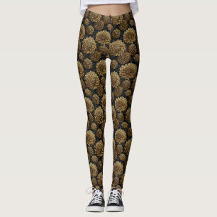 Legging Orange Gym Dahlia Presentes de Luxo para Mulheres