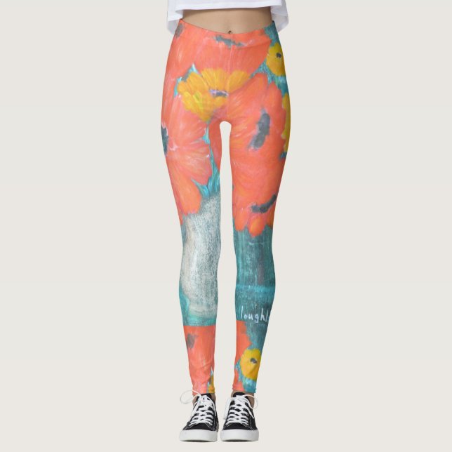 Legging Orange Poppy (Frente)