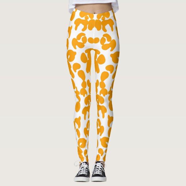 Legging orange turtle (Frente)