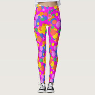 Legging Órbita Reproduzível: Círculos Abstrato