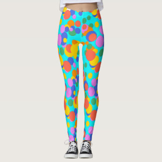 Legging Órbita Reproduzível: Círculos Abstrato