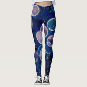 Legging Órbitos Cósmicos Azuis