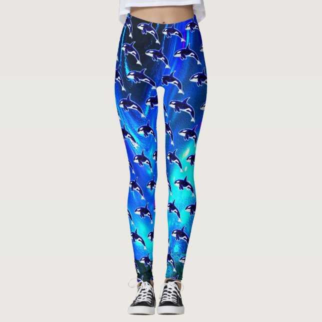 Legging Orca Cósmica (Frente)