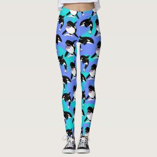 Legging Orca Killer Whale