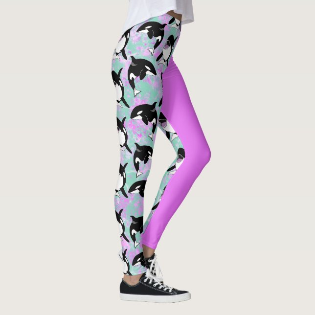 Legging Orca Killer Whale (Direita)