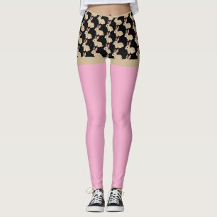 LEGGING "ORELHAS DE COELHO" ROUPAS DE TREINO