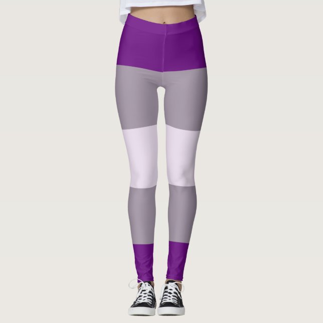 Legging Orgulho Cinzassexual (Frente)