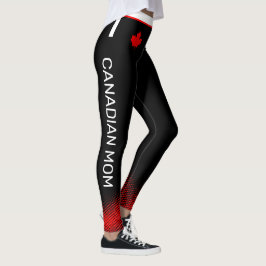 Legging Orgulho da MOM canadense com Folha de Mapeamento V