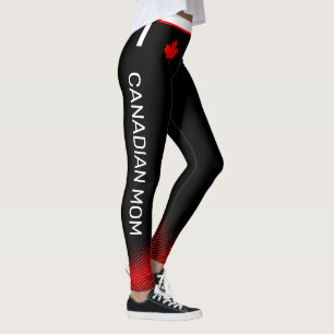 Legging Orgulho da MOM canadense com Folha de Mapeamento V
