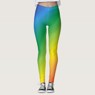 Legging Orgulho do Orgulho LGBTQ do Arco-Íris Colorido