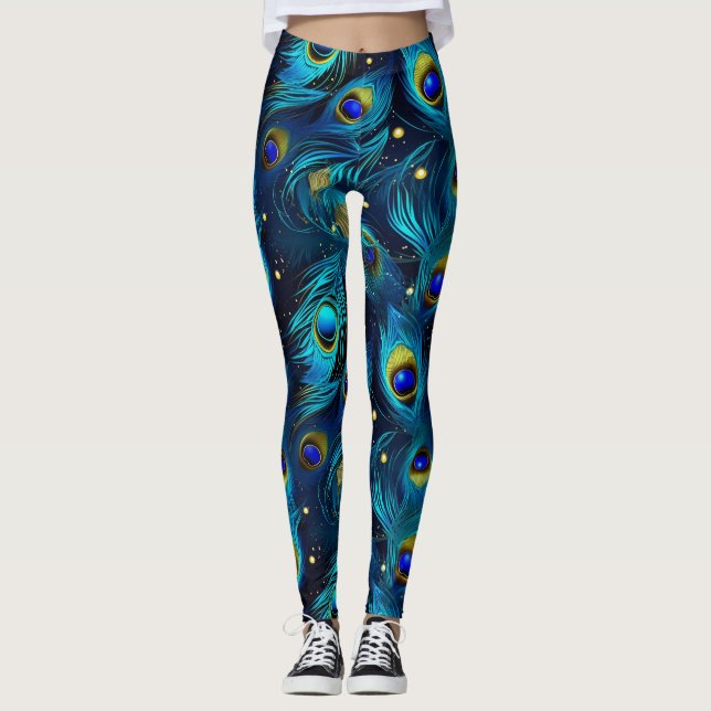 Legging Orgulho do Pavão (Frente)