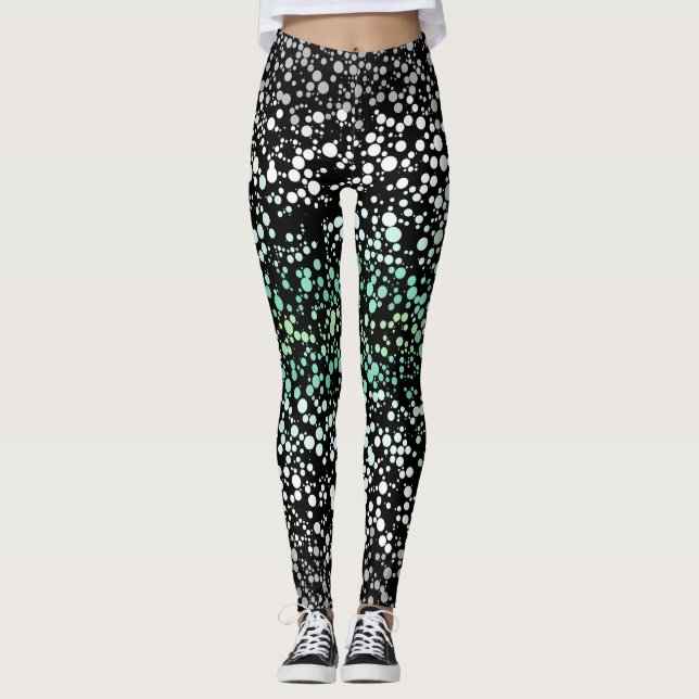 Legging Orgulho Paragênero Mod Retro Excêntrico Boho (Frente)