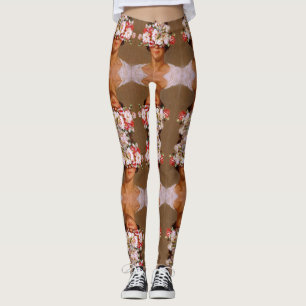 Legging "Orgulho Petal" Margaret - Arte e Sociedade Floral