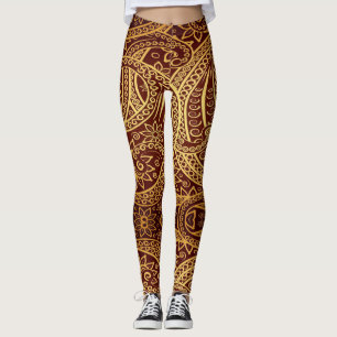 Legging Oriental alfaia - Power yoga Ir