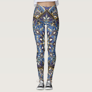 Legging Oriental Floral: Carpete Vintage