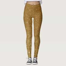 Legging Original Dourado de brilho