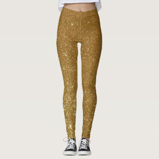 Legging Original Dourado de brilho