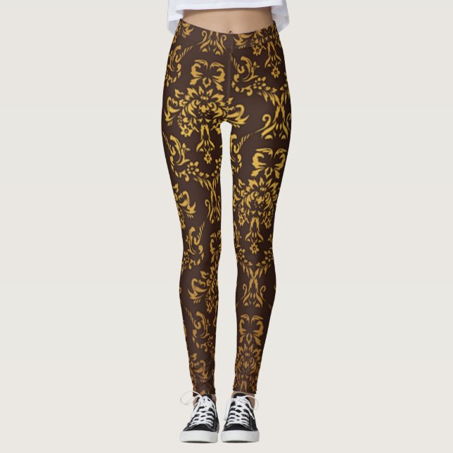 Legging Ornamento | Zazzle_Growth. (Frente)
