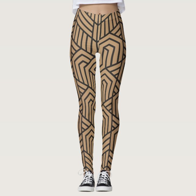 Legging Ornamentos de luxo 23 (Frente)