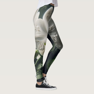 Legging Orquídea Branca