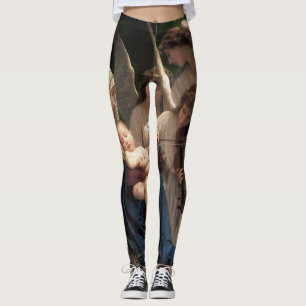 Legging Os anjos de William Adolphe Bouguereau