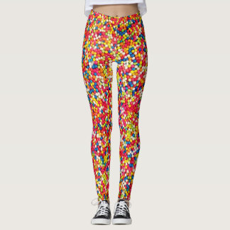 Legging Os doces polvilham caneleiras