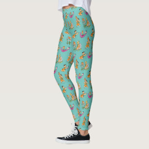 Legging Os Flintstones Fred & Flintstone dos seixos