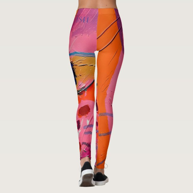 Legging Os gatos miam (Verso)