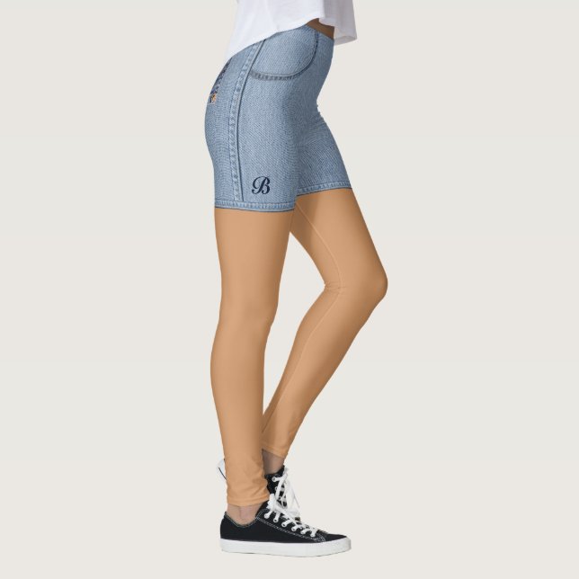 Legging Os jeans engraçados "Shorts " (Direita)