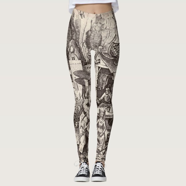 Legging Os Sete Pecados Mortais - Ganância (Frente)
