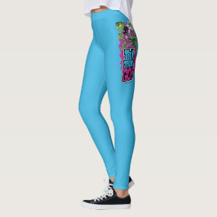 Legging Os titã adolescentes vão! menino Shapeshifts do