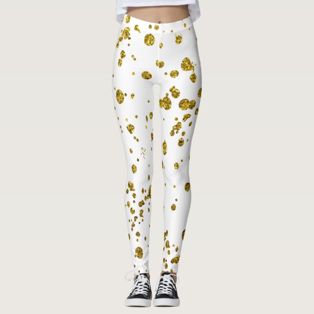 Legging Ouro brilha (Frente)