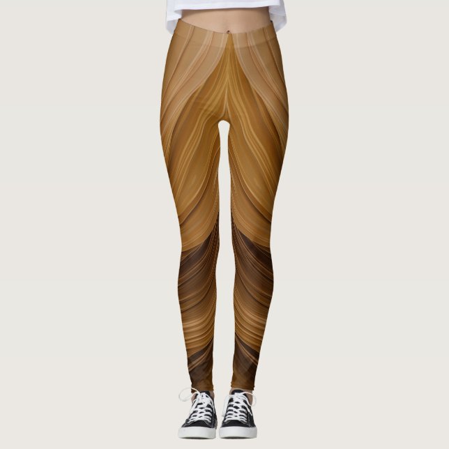 Legging Ouro Brown (Frente)