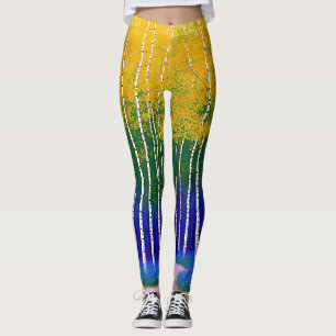 Legging Ouro Canopy - Uma Paisagem Woodland