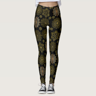 Legging ouro mandala