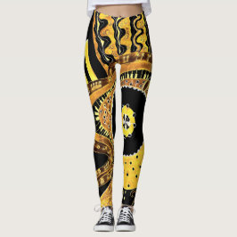 Legging Ouro musical