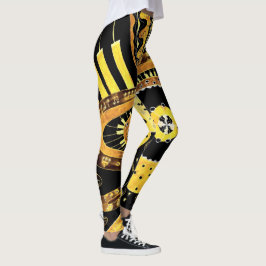 Legging Ouro musical