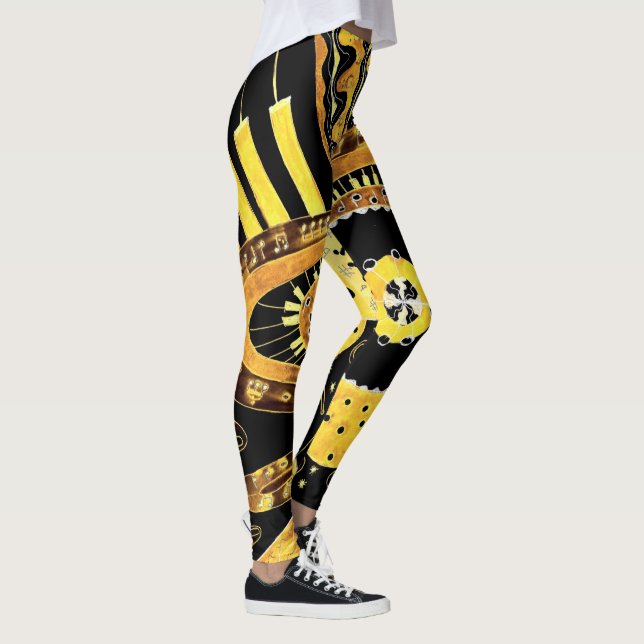 Legging Ouro musical (Direita)