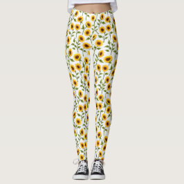 Legging Ouro Sunflower Bliss