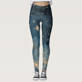 Legging Ouro Twilight Sky Celestial