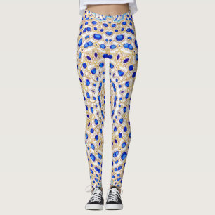 Legging Ouros azuis