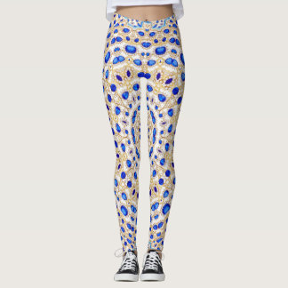 Legging Ouros azuis